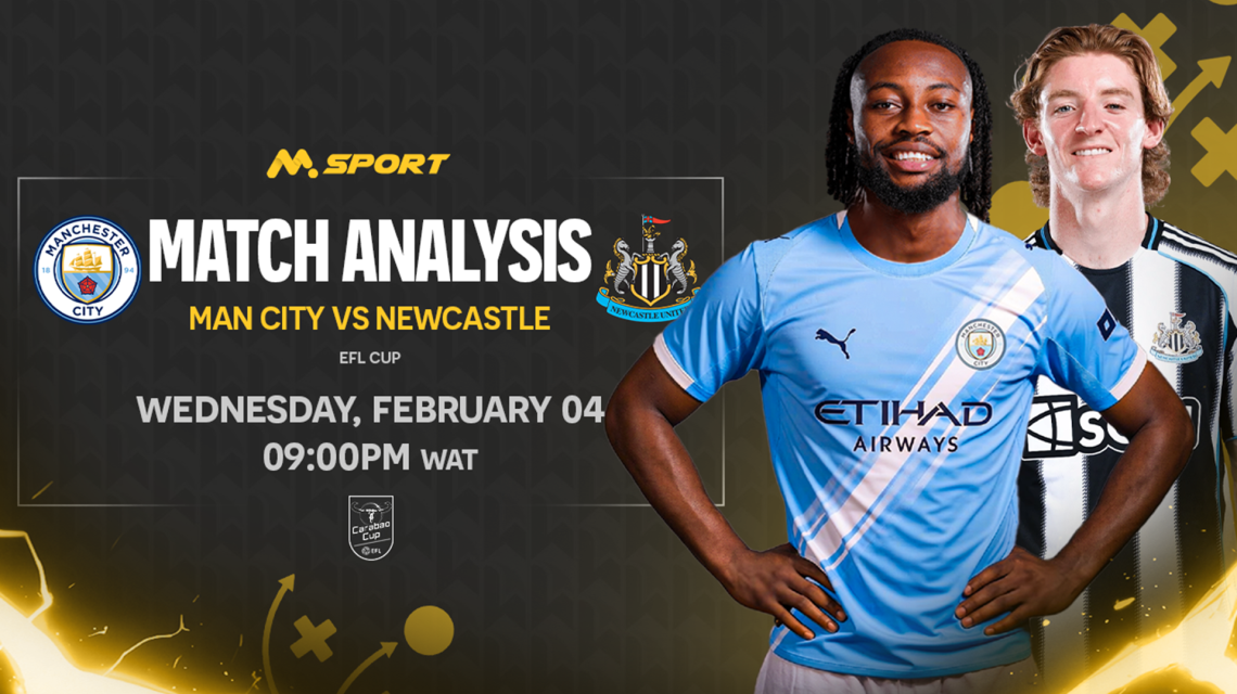 Man City vs Newcastle: EFL Defending Champs Seek Historic Comeback – Can Semenyo's Side️ Protect 2-0 Lead to Reach Wembley Again?
